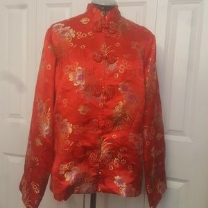 Lord and Taylor Oriental style top
